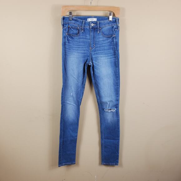 Abercrombie and Fitch High Rise Skinny Jeans Size 26 - Picture 1 of 10